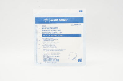 Medline NON21442 Avant Gauze Post-Op Sponges 4inch x 4inch - Packet of 2